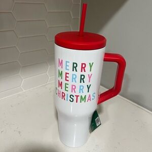 NWT Festive Christmas Holiday 40 oz Tumbler